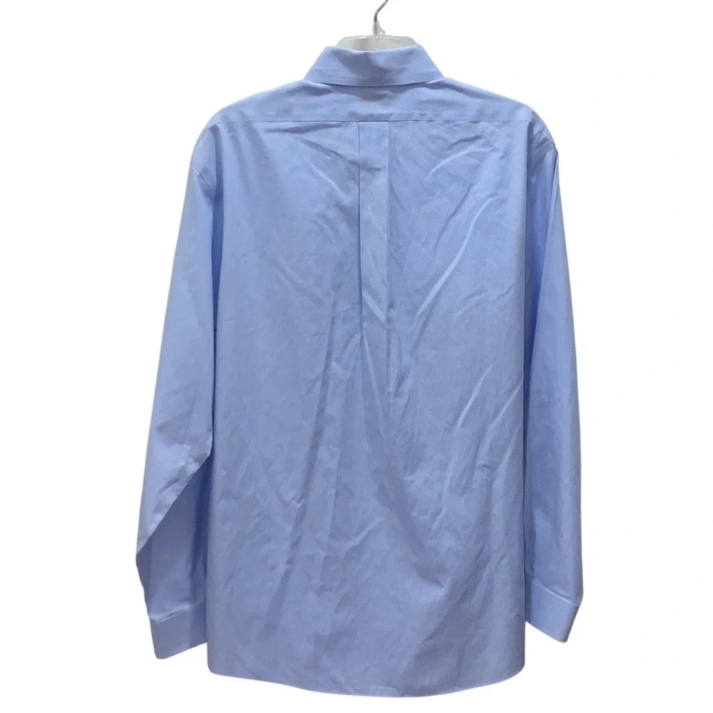 Brooks Brothers Regent Non-Iron Supima Cotton Shirt Blue Check 16.5 35 DD207